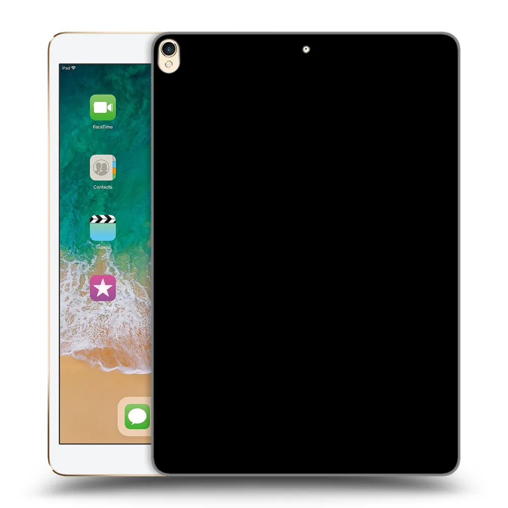 Picasee Schwarze Silikonhülle für Apple iPad Pro 10.5" 2017 (2. gen) - Picasee - new logo - black