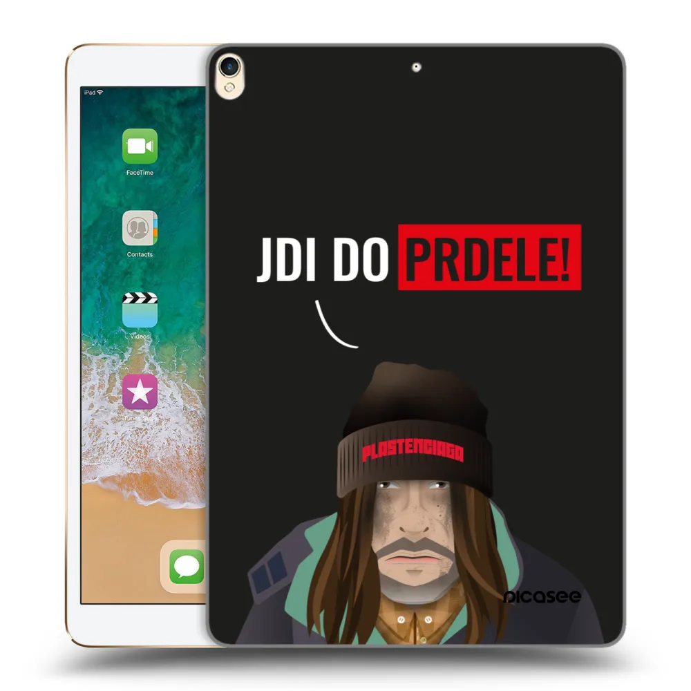 Picasee transparente Silikonhülle für Apple iPad Pro 10.5" 2017 (2. gen) - Bezďák