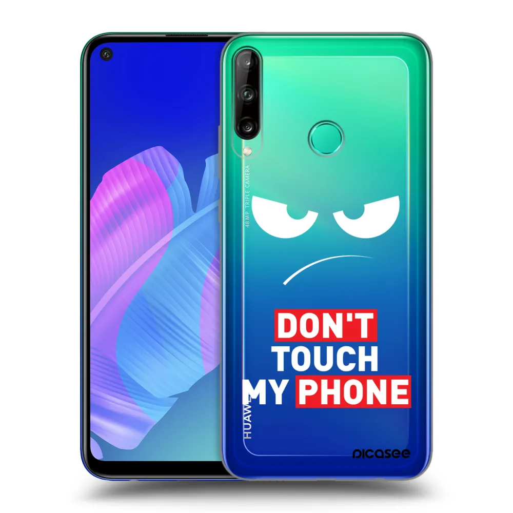 Picasee Huawei P40 Lite E Hülle - Transparentes Silikon - Angry Eyes - Transparent