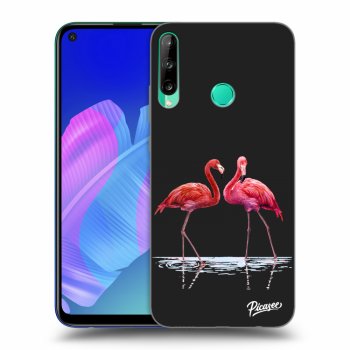 Hülle für Huawei P40 Lite E - Flamingos couple