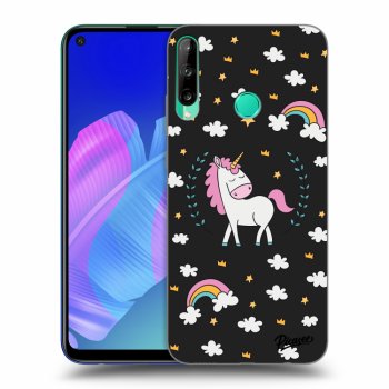 Hülle für Huawei P40 Lite E - Einhorn Sternenhimmel