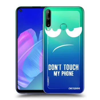 Picasee Huawei P40 Lite E Hülle - Transparentes Silikon - Don't Touch My Phone