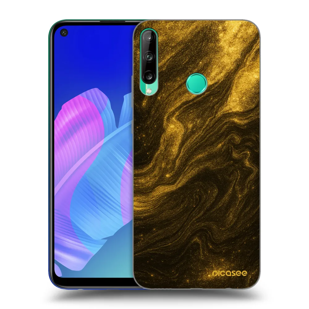 Picasee Huawei P40 Lite E Hülle - Schwarzes Silikon - Black