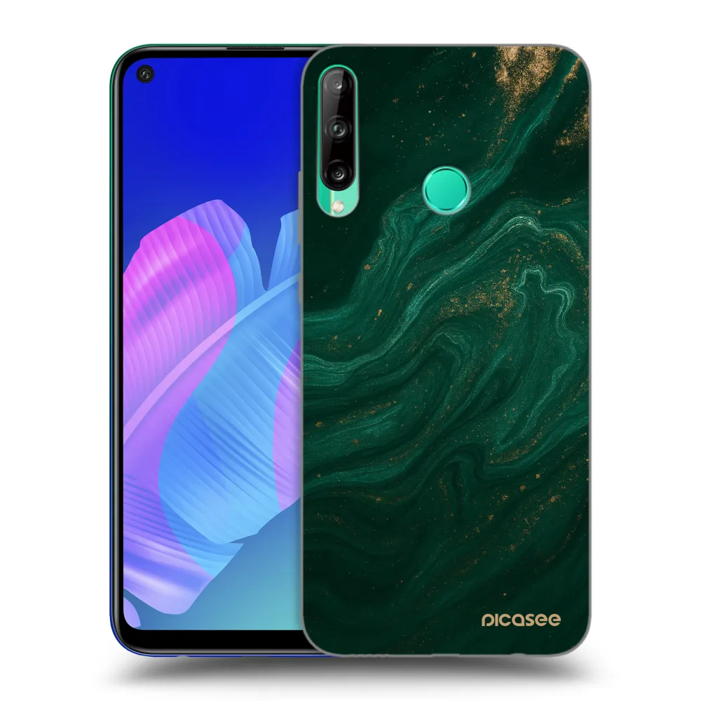 Picasee Huawei P40 Lite E Hülle - Schwarzes Silikon - Green