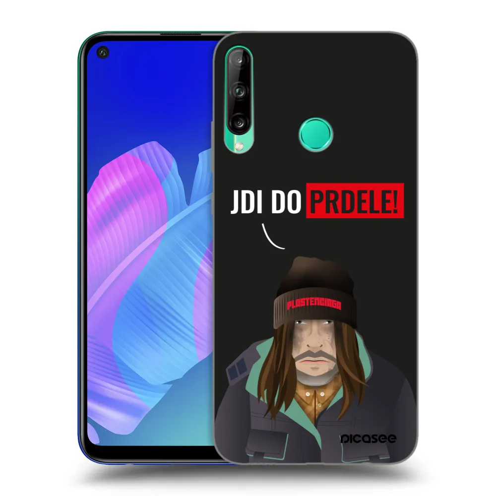 Picasee Huawei P40 Lite E Hülle - Schwarzes Silikon - Bezďák