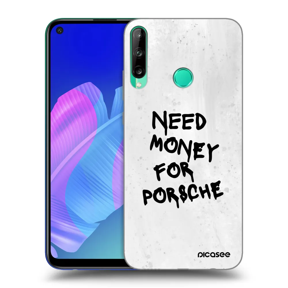 Picasee Huawei P40 Lite E Hülle - Schwarzes Silikon - White Dollar