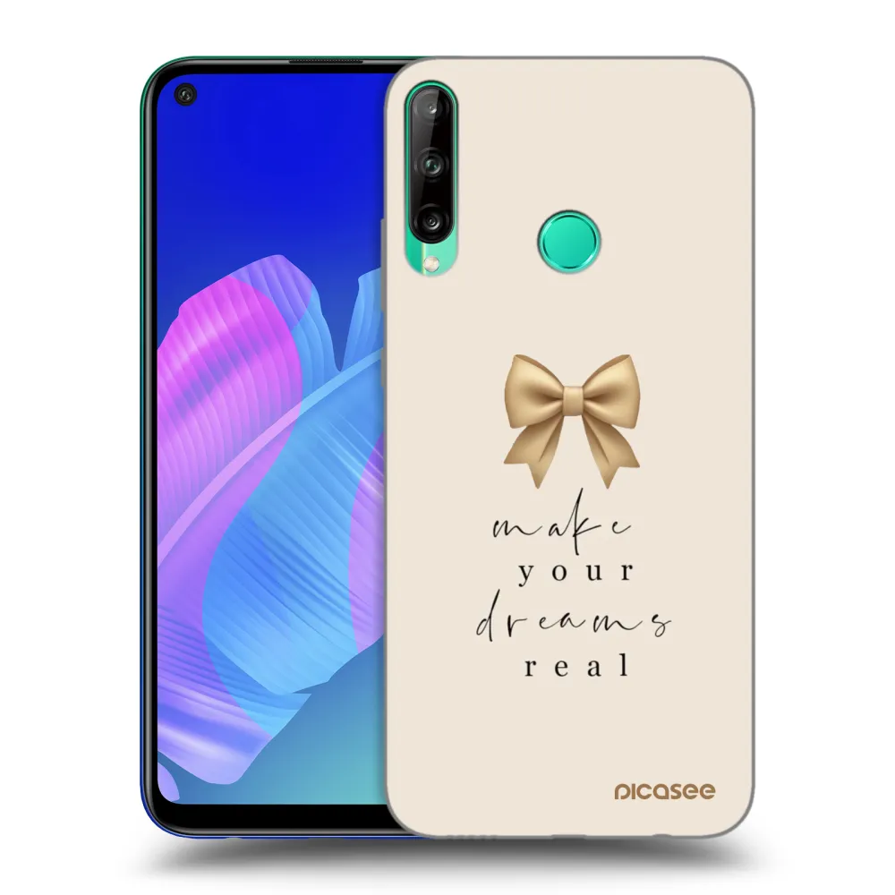 Picasee Huawei P40 Lite E Hülle - Schwarzes Silikon - Golden Dream