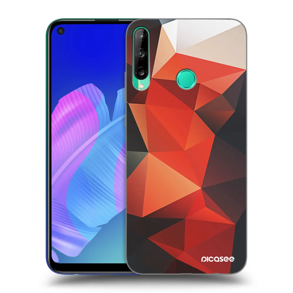Picasee Huawei P40 Lite E Hülle - Schwarzes Silikon - Wallpaper 2
