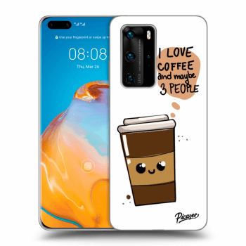 Hülle für Huawei P40 Pro - Cute coffee