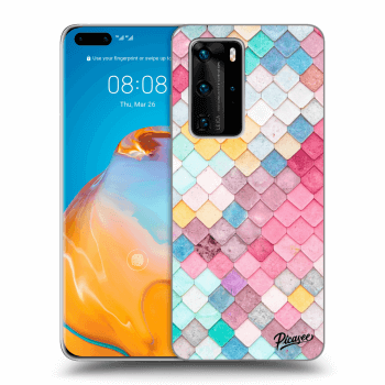 Hülle für Huawei P40 Pro - Farbiges Dach