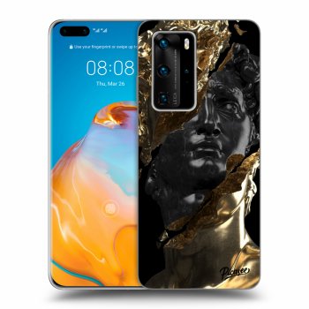 Hülle für Huawei P40 Pro - Gold - Black