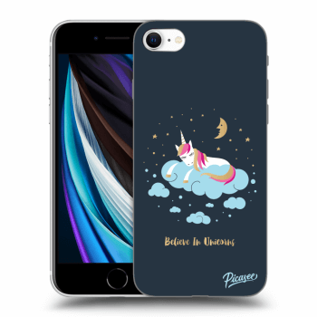 Picasee Apple iPhone SE 2020 Hülle - Transparentes Silikon - Believe In Unicorns