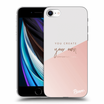 Picasee Apple iPhone SE 2020 Hülle - Transparentes Silikon - You create your own opportunities