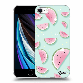 Picasee Apple iPhone SE 2020 Hülle - Transparentes Silikon - Watermelon 2
