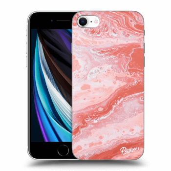 Picasee ULTIMATE CASE für Apple iPhone SE 2020 - Red liquid