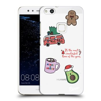 Hülle für Huawei P10 Lite - Christmas Stickers