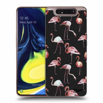 Hülle für Samsung Galaxy A80 A805F - Flamingos