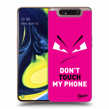 Hülle für Samsung Galaxy A80 A805F - Evil Eye - Pink