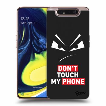 Hülle für Samsung Galaxy A80 A805F - Evil Eye - Transparent