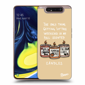 Hülle für Samsung Galaxy A80 A805F - Candles
