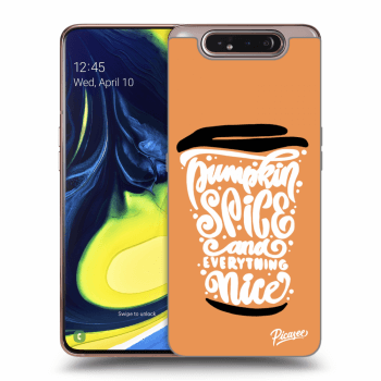 Hülle für Samsung Galaxy A80 A805F - Pumpkin coffee