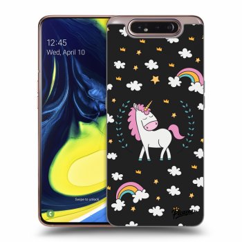 Hülle für Samsung Galaxy A80 A805F - Unicorn star heaven