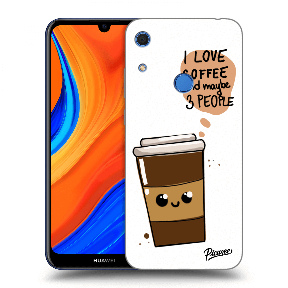 Picasee Huawei Y6S Hülle - Transparentes Silikon - Cute coffee