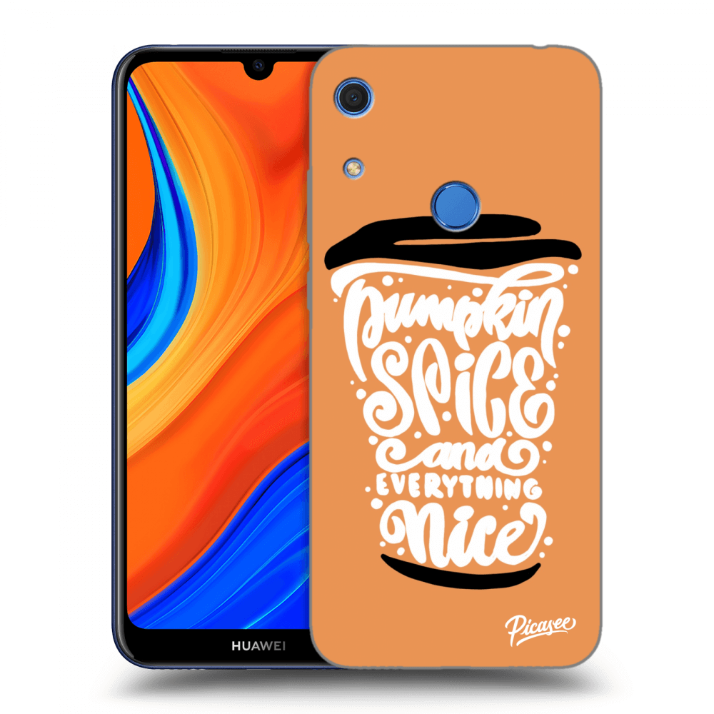 Picasee Huawei Y6S Hülle - Transparentes Silikon - Pumpkin coffee