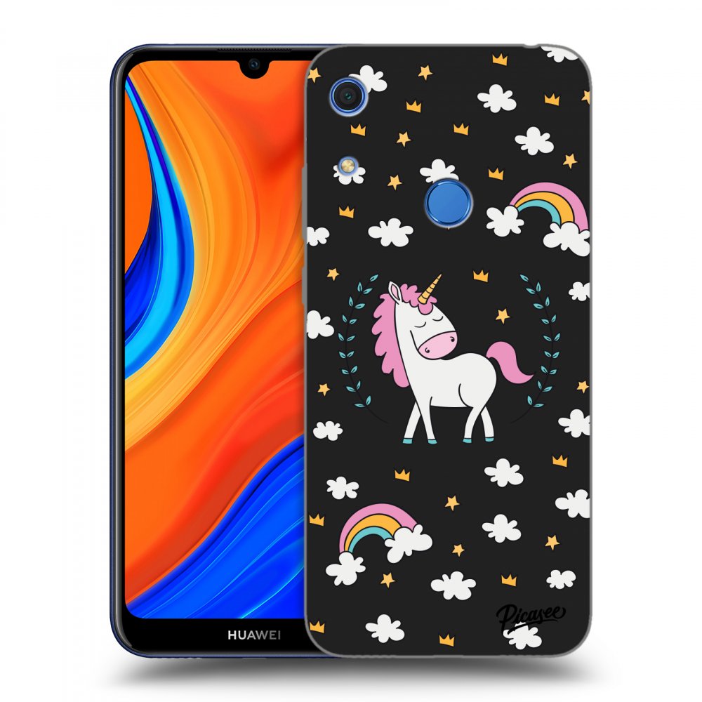 Picasee Huawei Y6S Hülle - Schwarzes Silikon - Unicorn star heaven