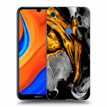 Hülle für Huawei Y6S - Black Gold