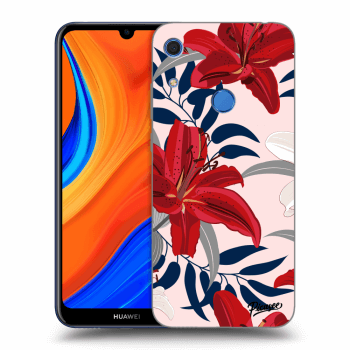 Hülle für Huawei Y6S - Red Lily