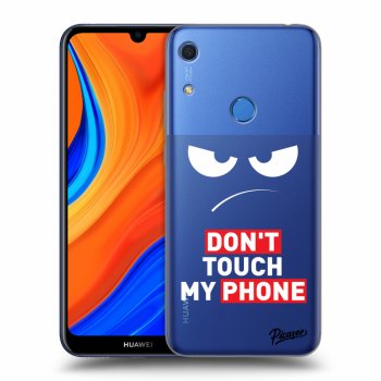 Hülle für Huawei Y6S - Angry Eyes - Transparent
