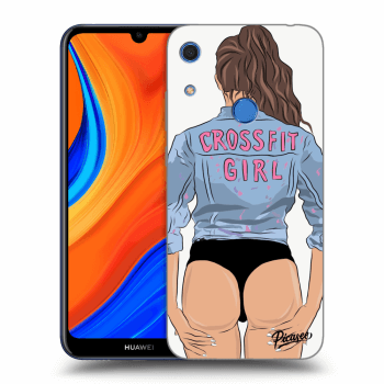 Picasee Huawei Y6S Hülle - Transparentes Silikon - Crossfit girl - nickynellow