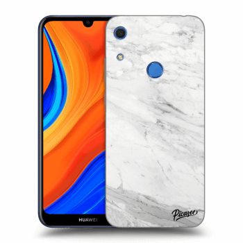 Hülle für Huawei Y6S - White marble