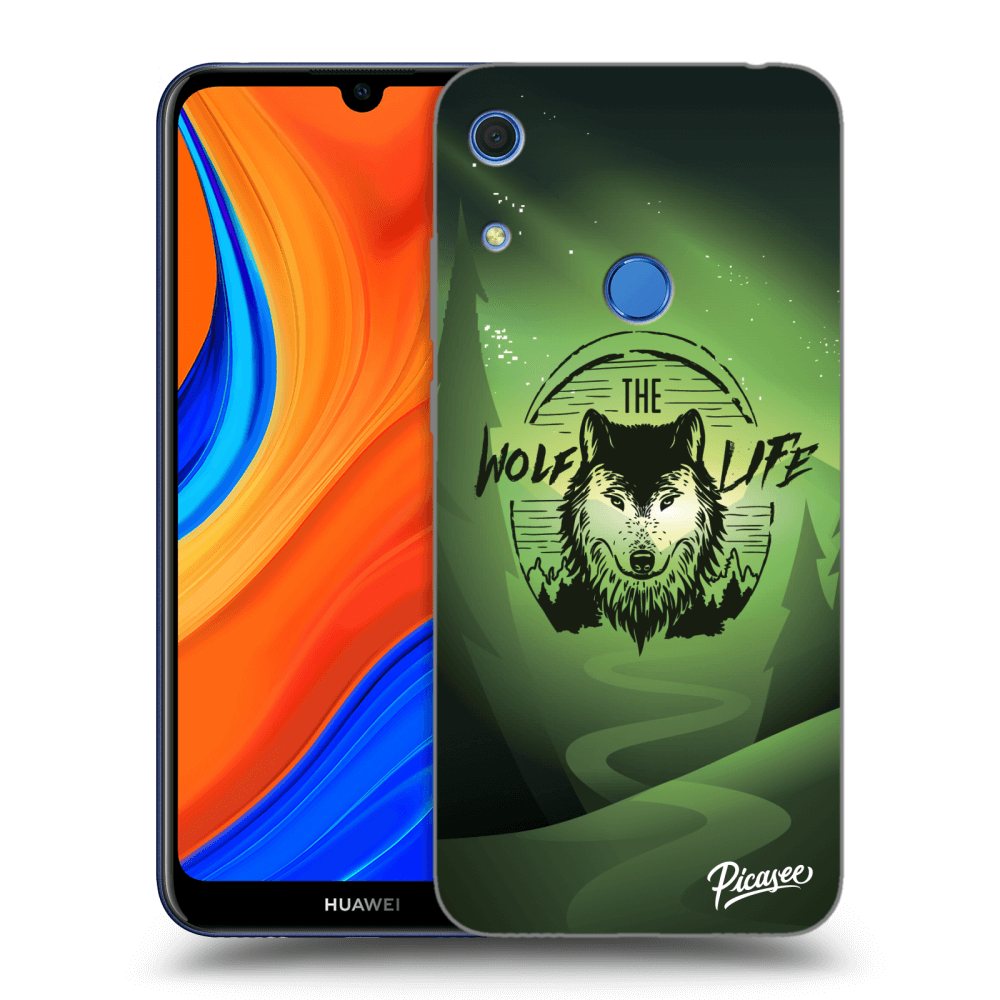 Picasee Huawei Y6S Hülle - Transparentes Silikon - Wolf life