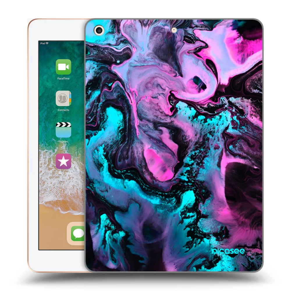Picasee transparente Silikonhülle für Apple iPad 9.7" 2018 (6. gen) - Lean