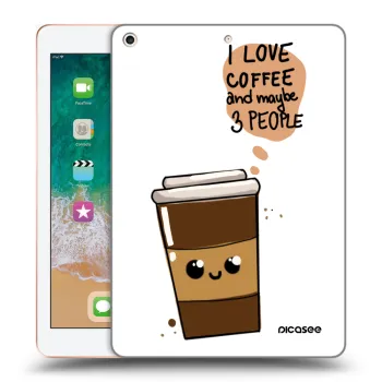 Hülle für Apple iPad 9.7" 2018 (6. gen) - Cute coffee