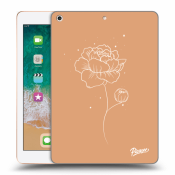 Hülle für Apple iPad 9.7" 2018 (6. gen) - Peonies
