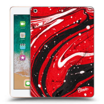 Hülle für Apple iPad 9.7" 2018 (6. gen) - Red black