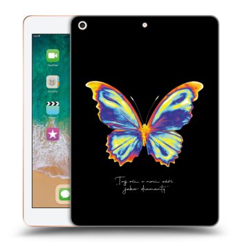 Hülle für Apple iPad 9.7" 2018 (6. gen) - Diamanty Black