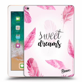 Picasee transparente Silikonhülle für Apple iPad 9.7" 2018 (6. gen) - Sweet dreams