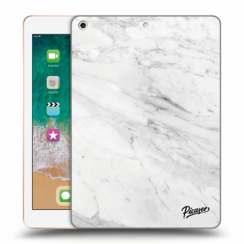 Hülle für Apple iPad 9.7" 2018 (6. gen) - White marble