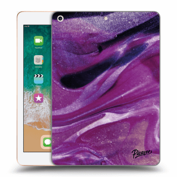 Hülle für Apple iPad 2018 (6. gen) - Purple glitter