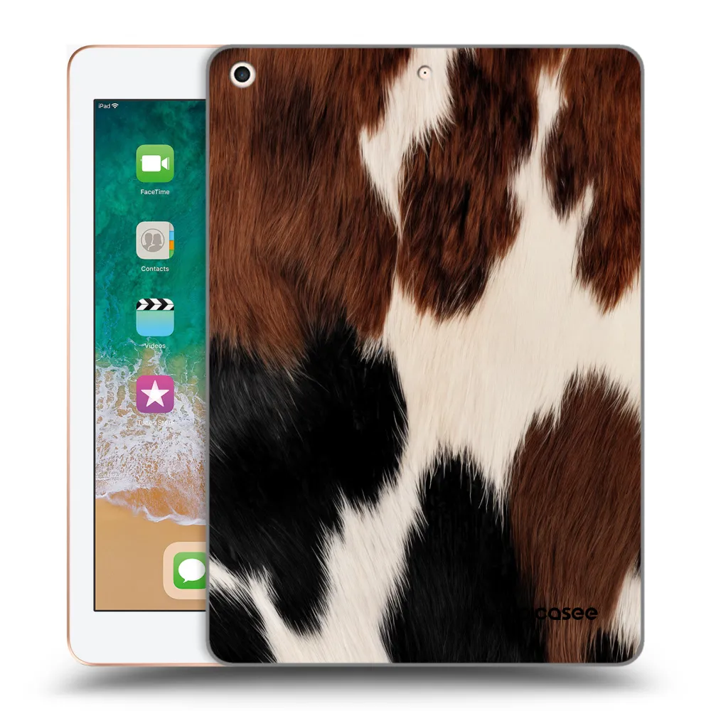 Picasee transparente Silikonhülle für Apple iPad 9.7" 2018 (6. gen) - Rodeo
