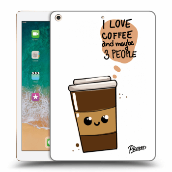 Hülle für Apple iPad 9.7" 2017 (5. gen) - Cute coffee