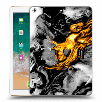Hülle für Apple iPad 9.7" 2017 (5. gen) - Black Gold 2