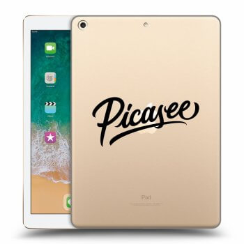 Hülle für Apple iPad 9.7" 2017 (5. gen) - Picasee - black