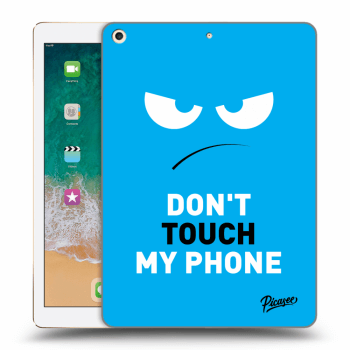 Hülle für Apple iPad 9.7" 2017 (5. gen) - Angry Eyes - Blue