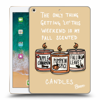 Hülle für Apple iPad 9.7" 2017 (5. gen) - Candles