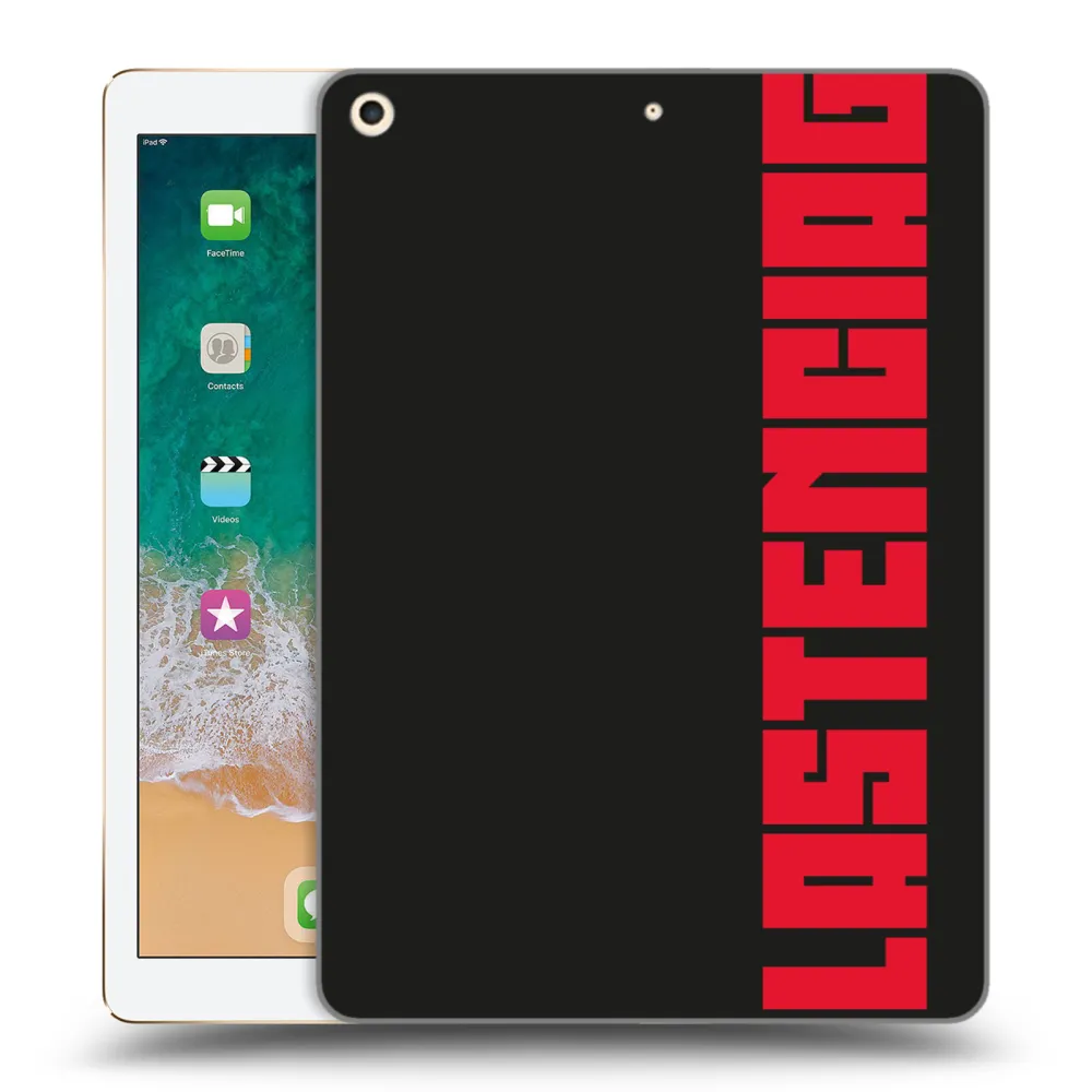 Picasee transparente Silikonhülle für Apple iPad 9.7" 2017 (5. gen) - Plastenciaga